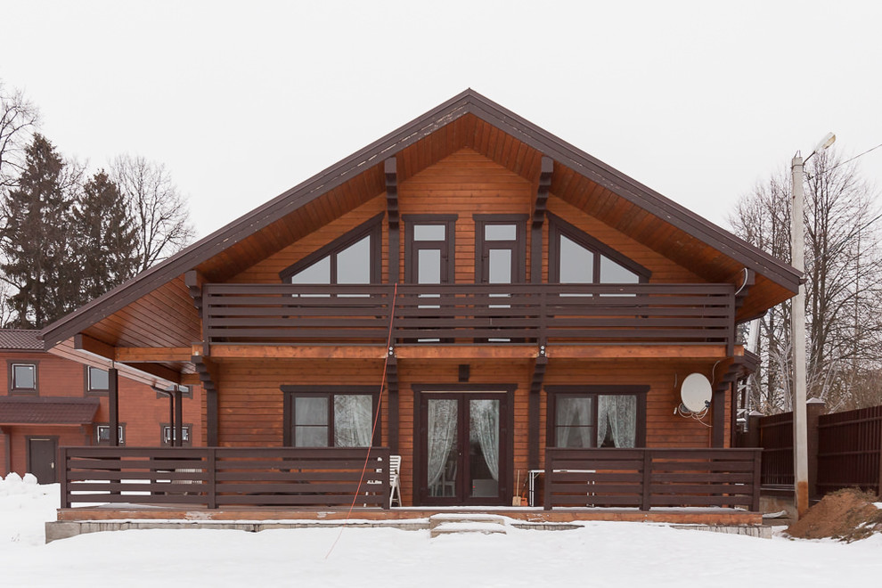 Деревянный дом из клееного бруса 300 кв.м. (СП-300)