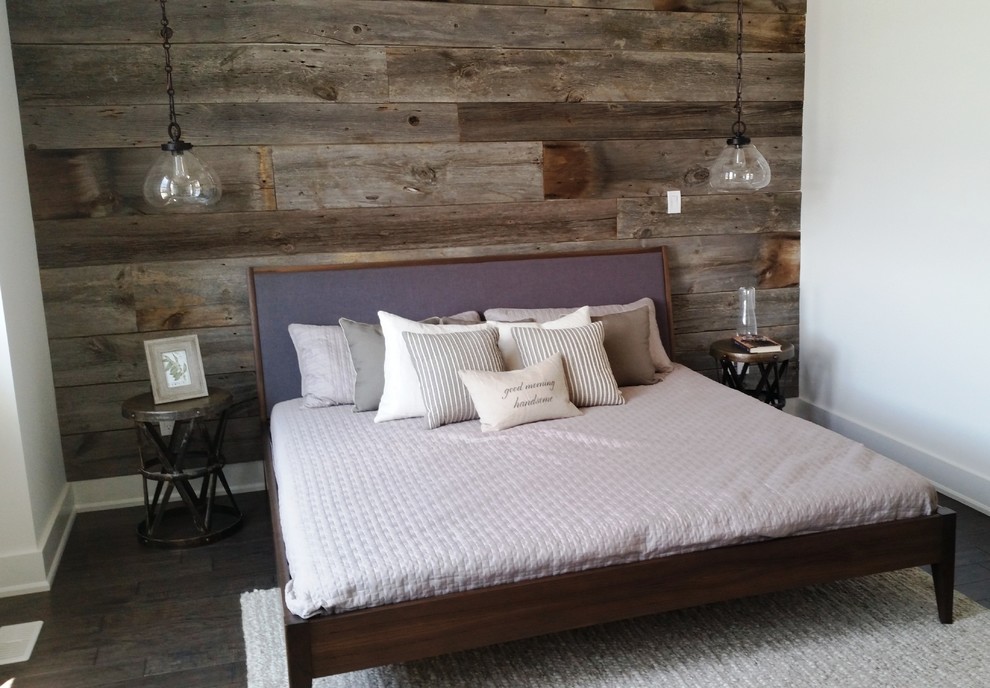 Barn Board Feature Walls Bedroom Toronto By Barnboardstore Houzz