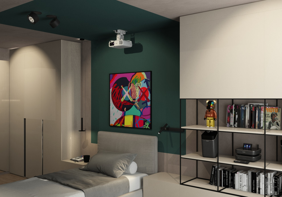 Современный хай тек. Пентхаус в Городе К.