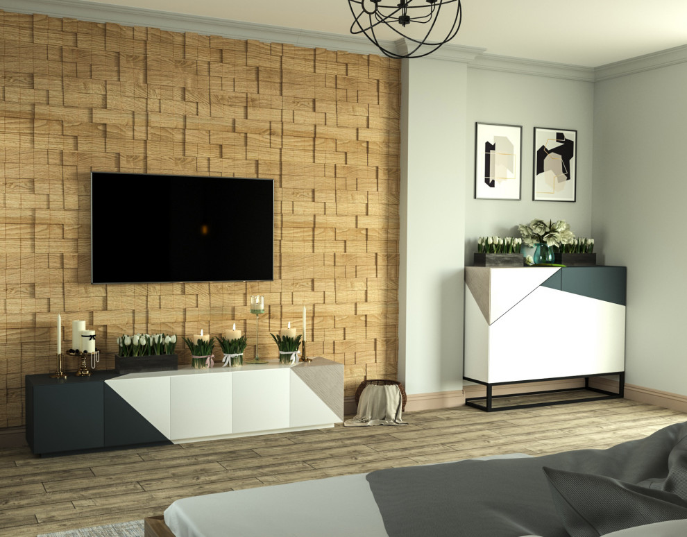 Квартира в серых тонах ЖК "Флагман" г.Липецк