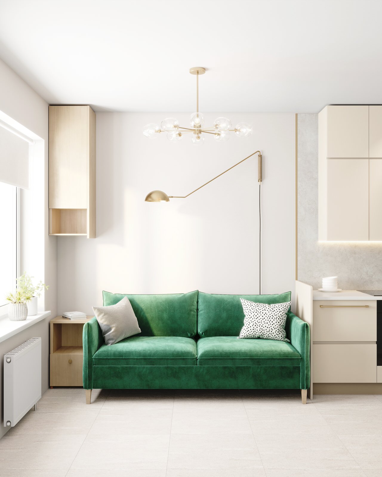 3-х комнатная квартира в ЖК Новоорловский  73 м.кв