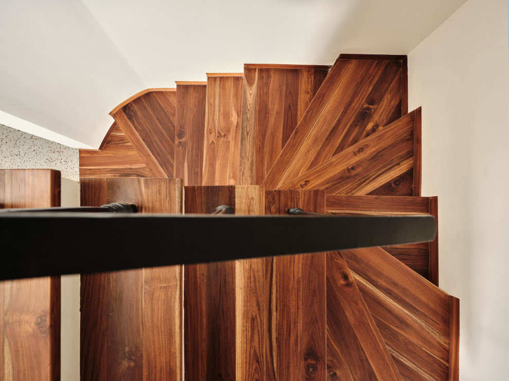 This is an example of a tropical staircase in Bengaluru.