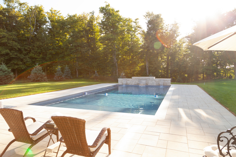 Inspiration for a large pool remodel in Toronto