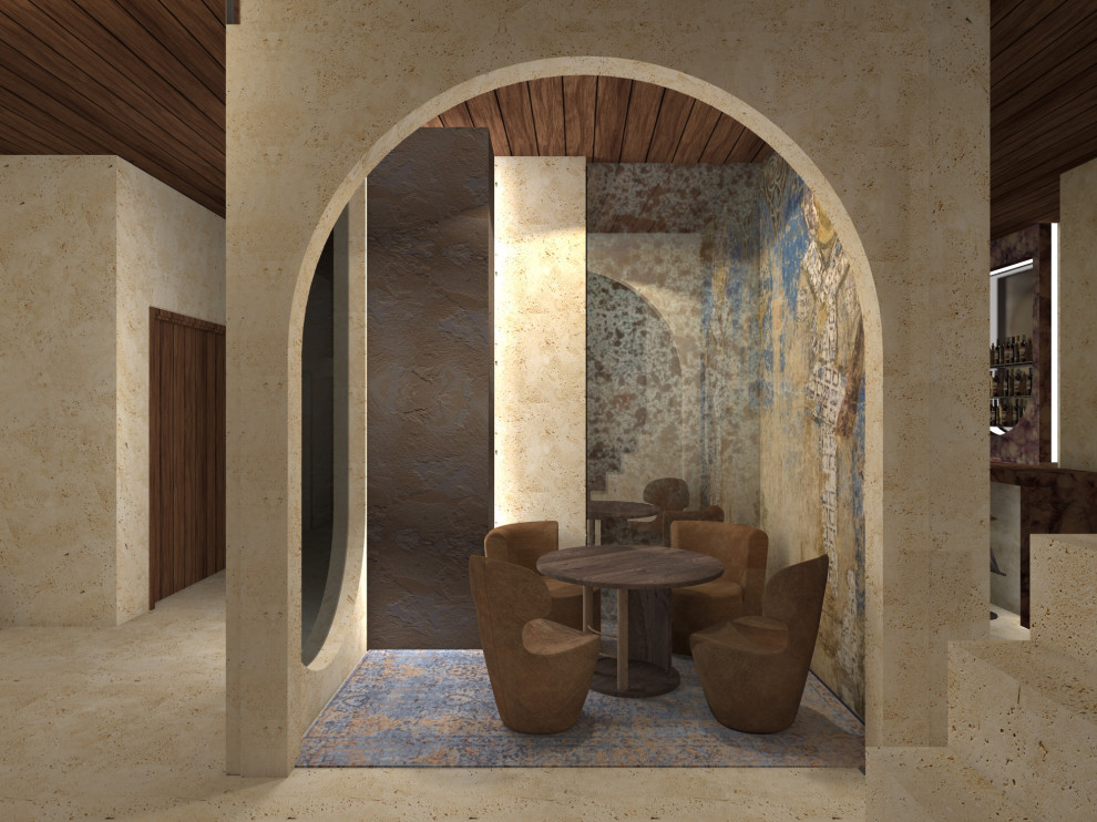 дизайн-проект кафе Вардзия