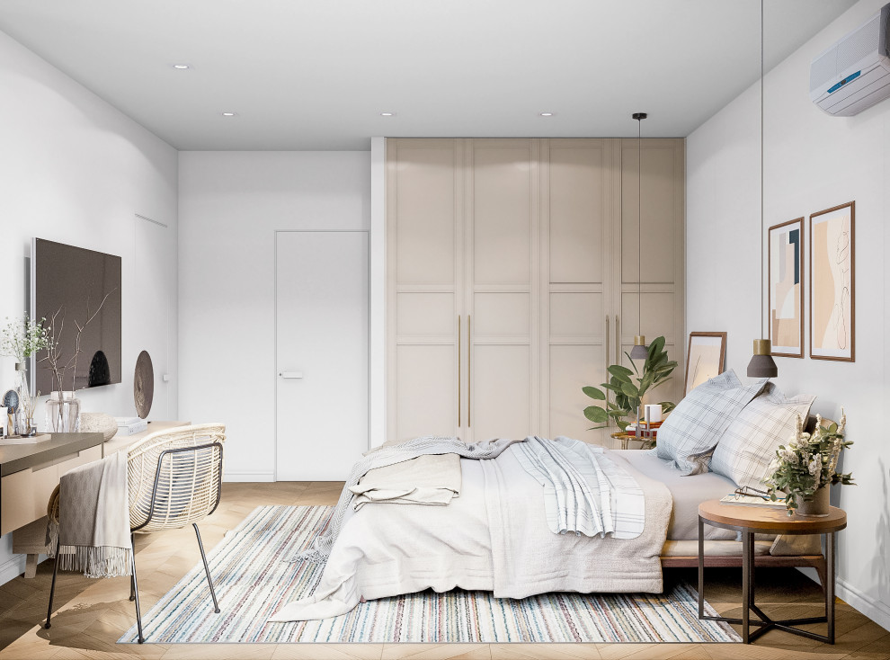 Светлая квартира в скандинавском стиле