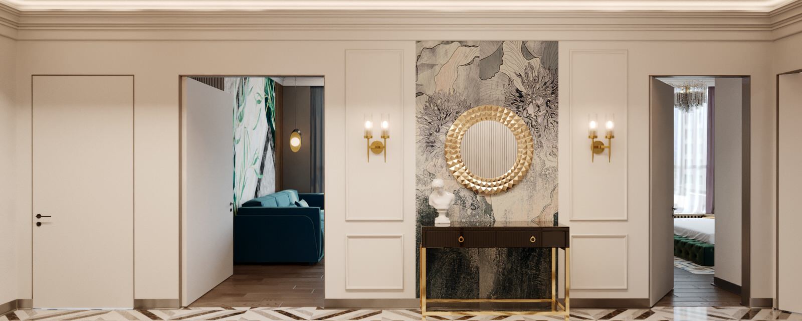 Апартаменты у небоскреба Лахта-центр