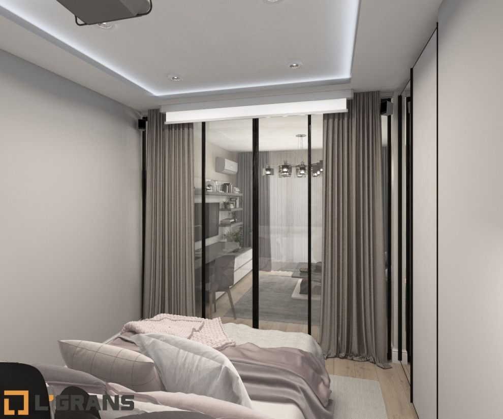 Дизайн интерьера 2к. квартиры по ул. Вахова, 4 в Хабаровске