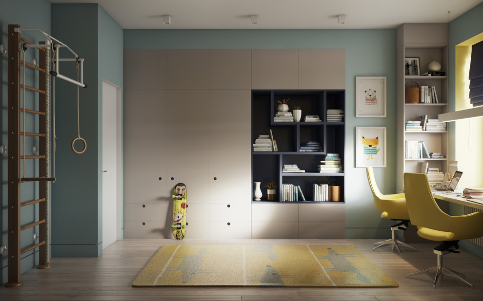 Интерьер в 160м2 ЖК Велтон парк