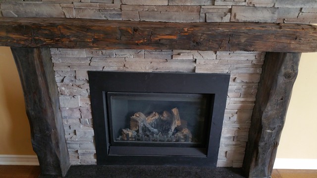 Gas Fireplace Insert And Surround Ottawa By D Wood Construction