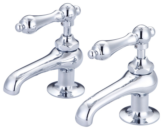 Vintage Classic Basin Lavatory Faucet Traditional Bathroom Sink