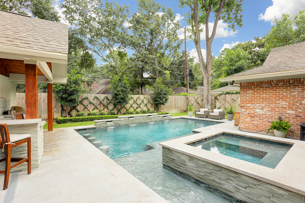 Memorial - Modern - Pool - Houston - by L3 Designs
