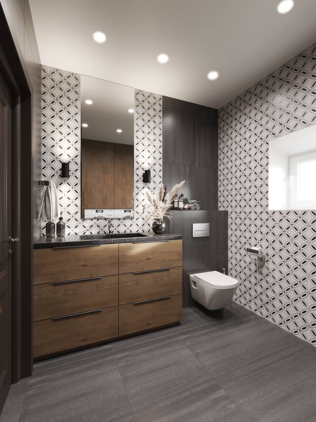 Коттедж 4 этажа