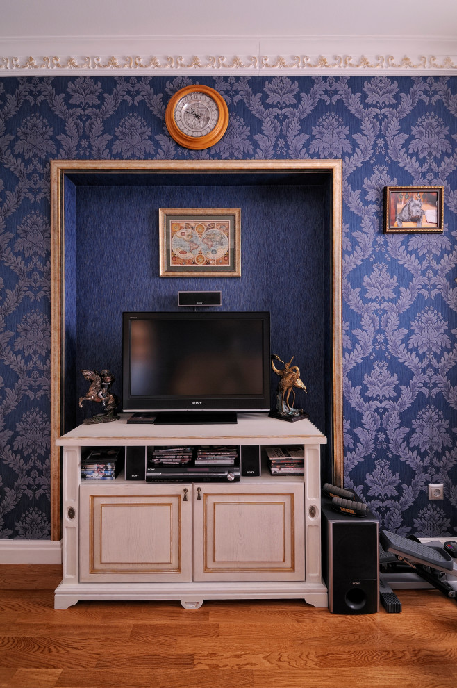 Кабинет белый с патиной