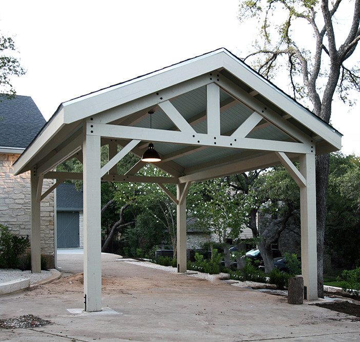 Traditional shed and granny flat in Austin.