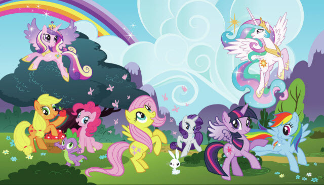 My Little Pony Ponyville Mural
