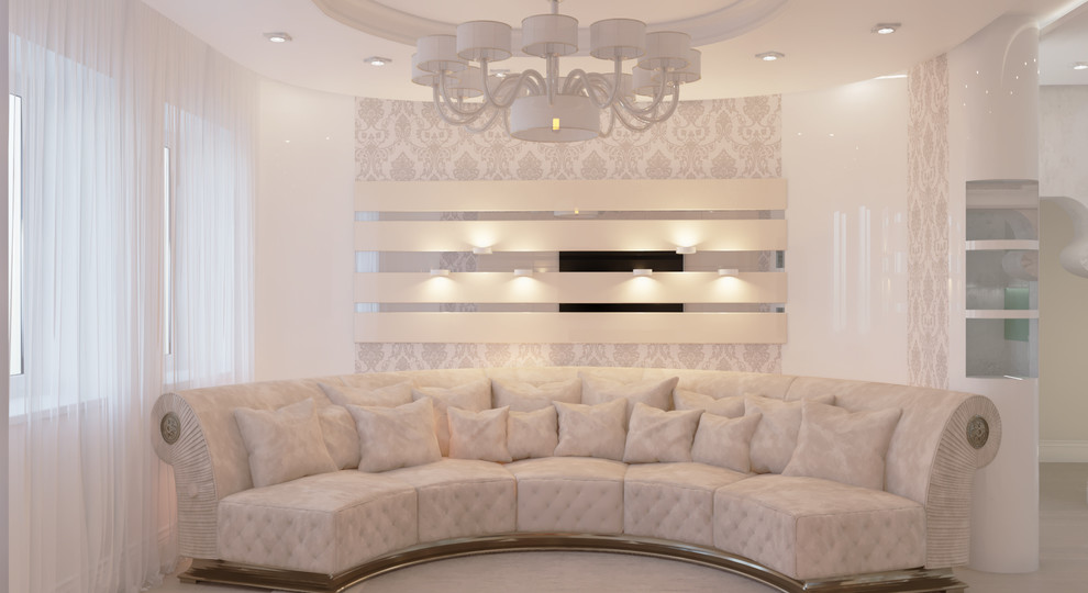 Дизайн-проект частого дома в стиле модерн