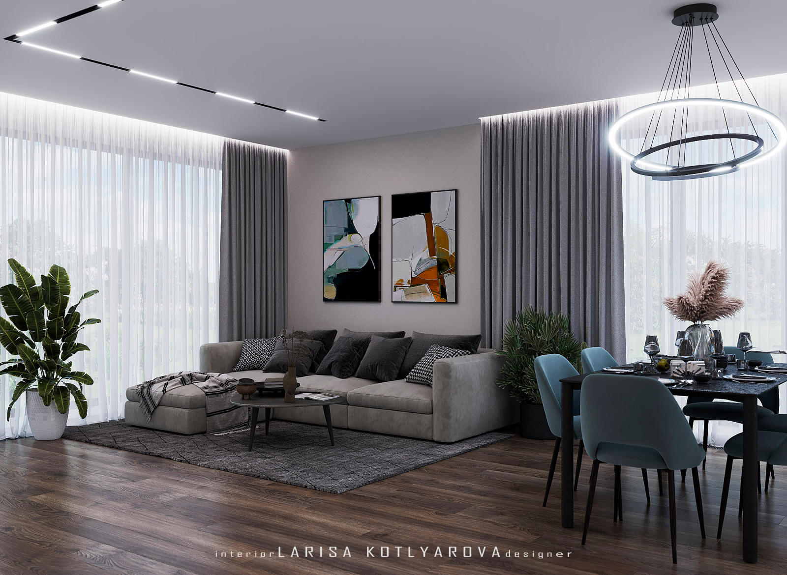 Дизайн-проект дома 178 кв.м.