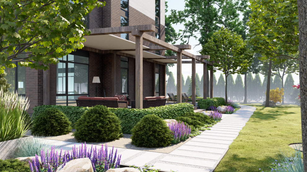 Вид на террасу