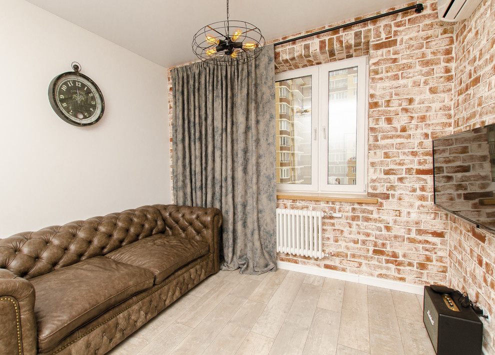 Шторы в лофт