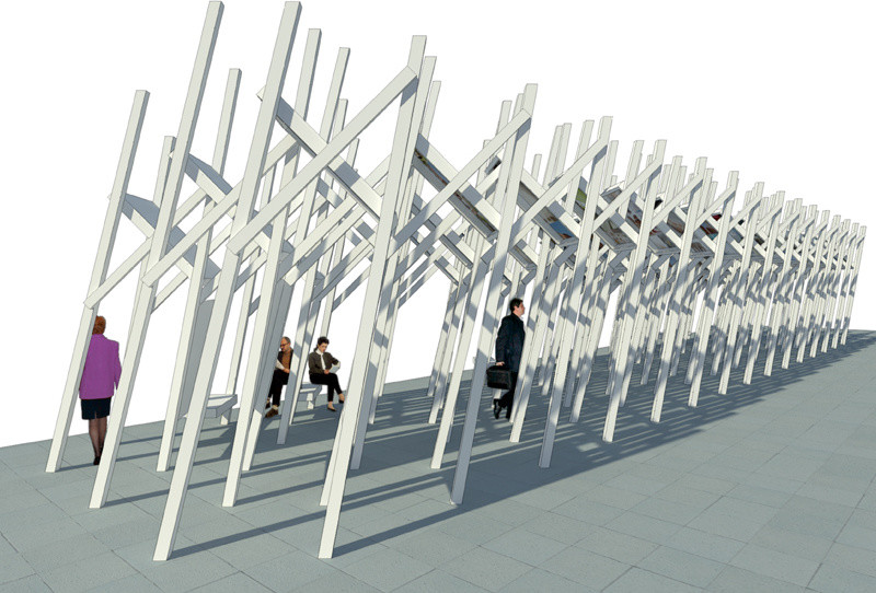 Выставочное пространство для «АРХИWOOD 2012» на «Арх Москва 2012»