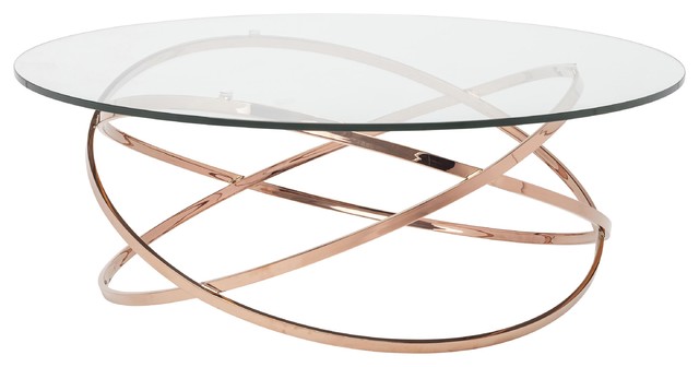 Savannah Modern Clic Rose Gold Gl Coffee Table Savannah Modern Clic Rose Gold Gl Coffee Table