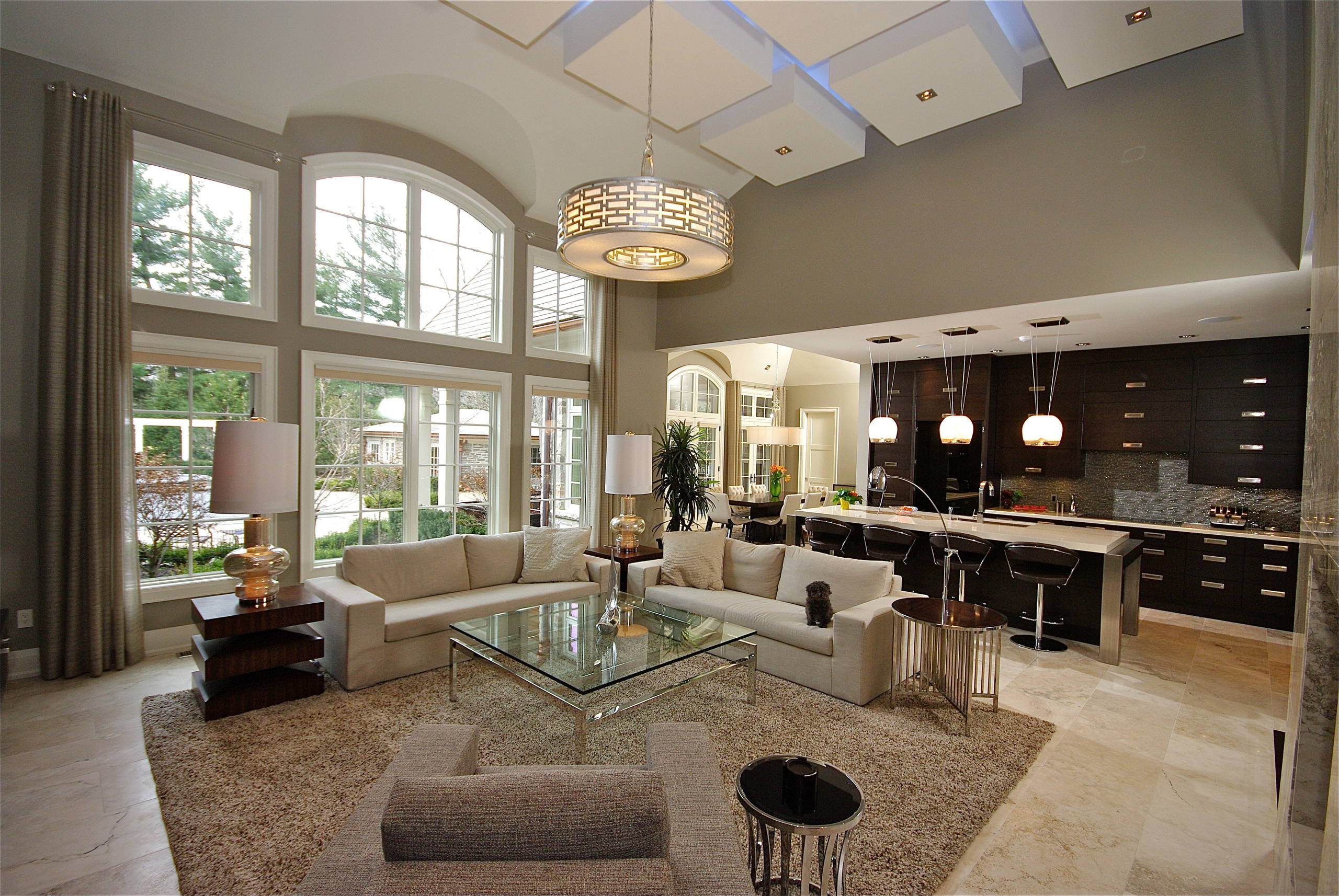 Open Concept And High Ceiling - Photos \u0026 Ideas | Houzz, image size:2560x1714
