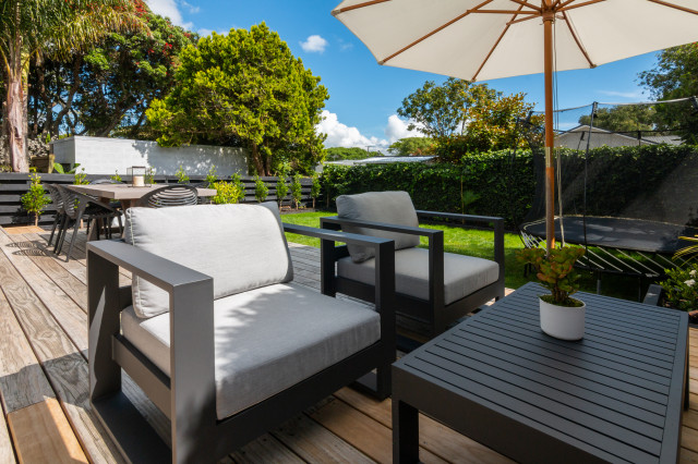 Bespoke Cedar Outdoors transitional-terrace