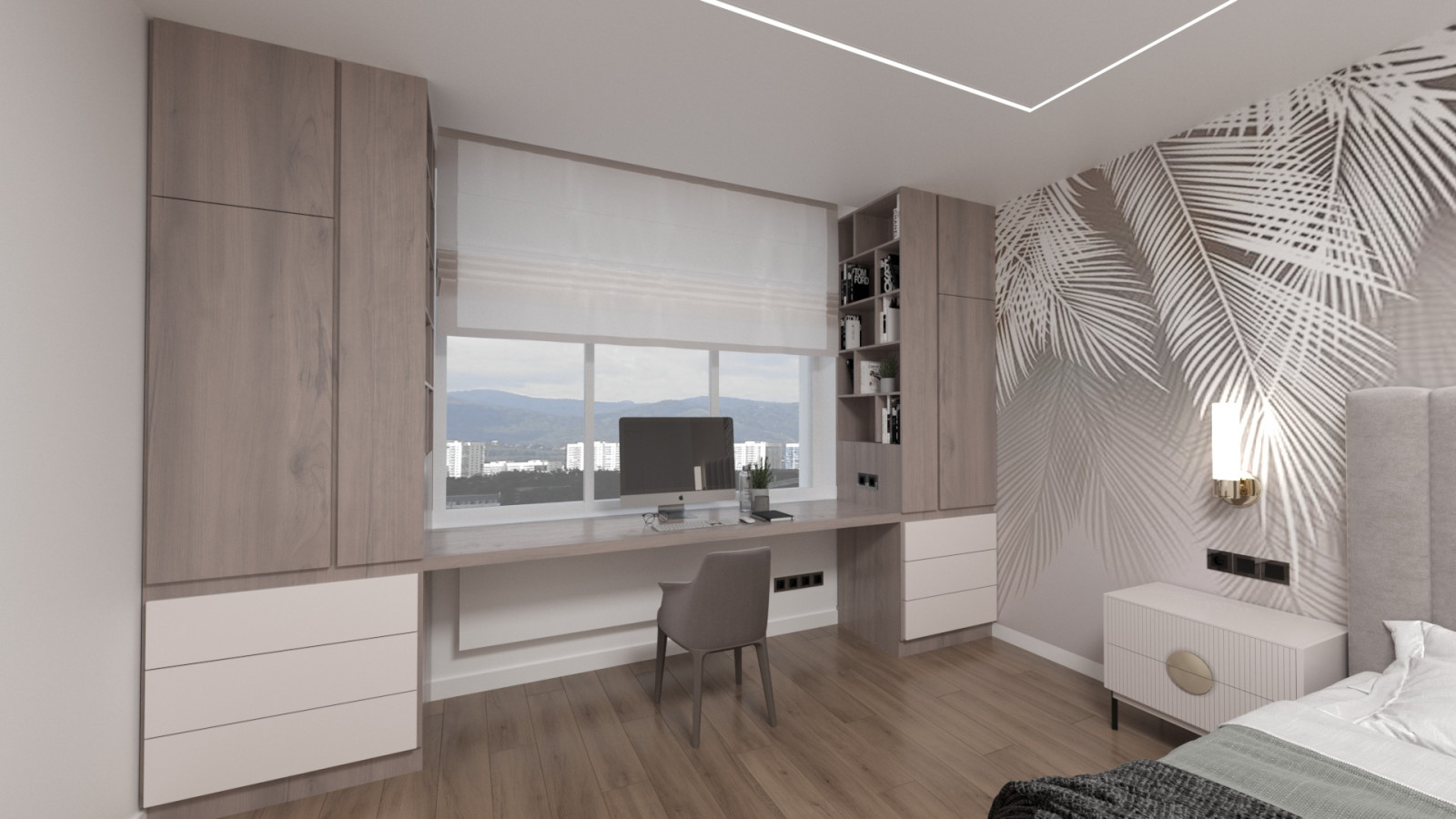 Проект 3-ком. квартиры для молодой пары