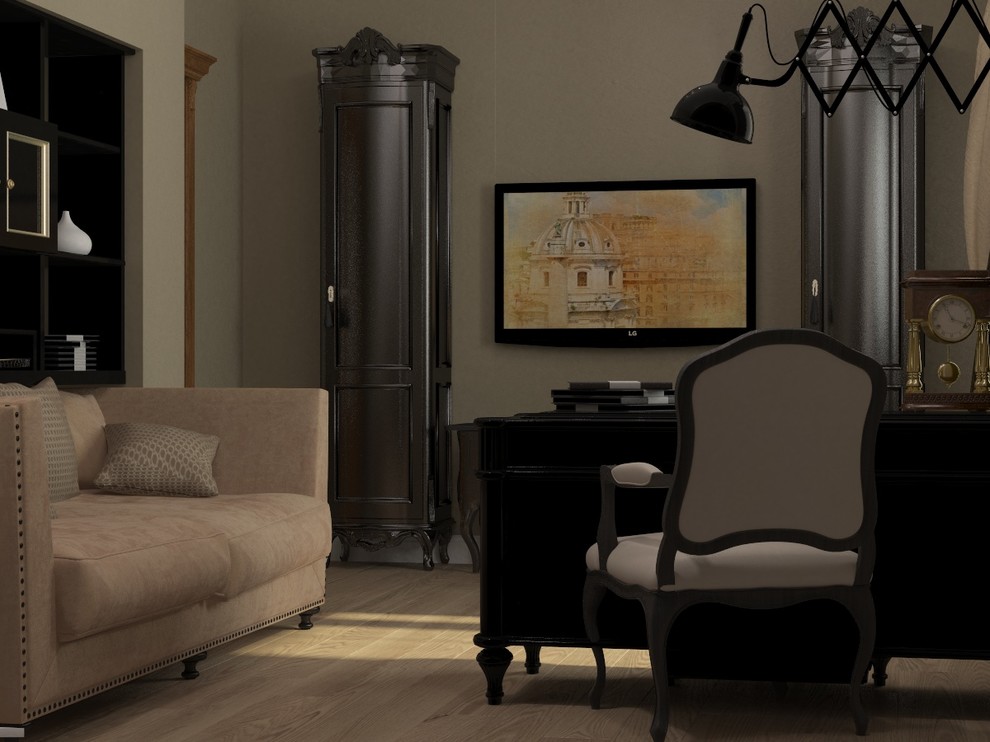 Интерьер в стиле арт-деко для загородного дома