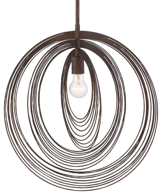 Crystorama Lighting Group DOR-B7711 Doral 20"W Wrought Iron - Forged Bronze