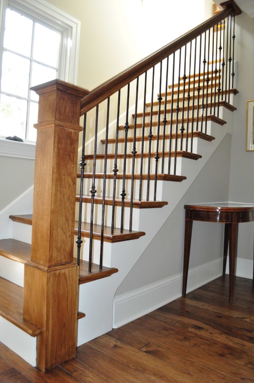 How to Replace Wood Stair Spindles or Balusters with Wrought Iron