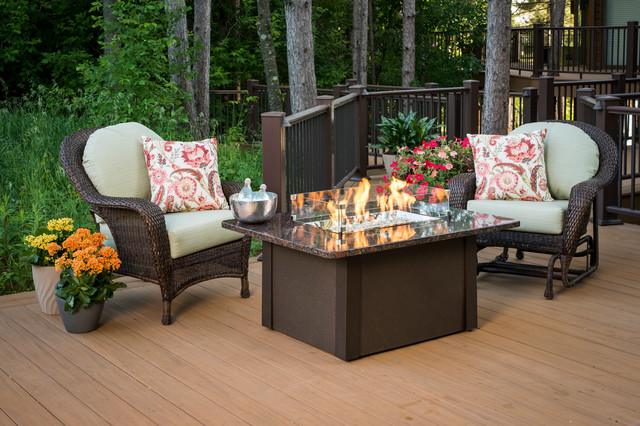 Grandstone Fire Pit Table - Deck - Other - by The Outdoor GreatRoom Company