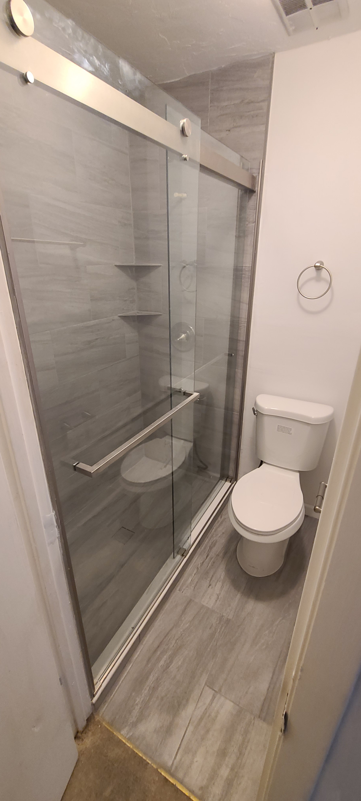 Sliding Shower Door Installation