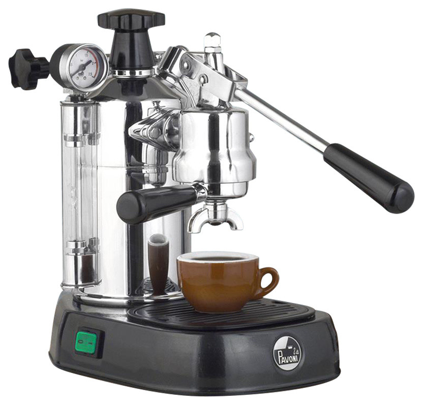 La Pavoni Professional, Black Base Modern Espresso Machines by la