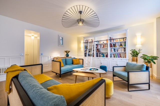 Projet V contemporary-living-room