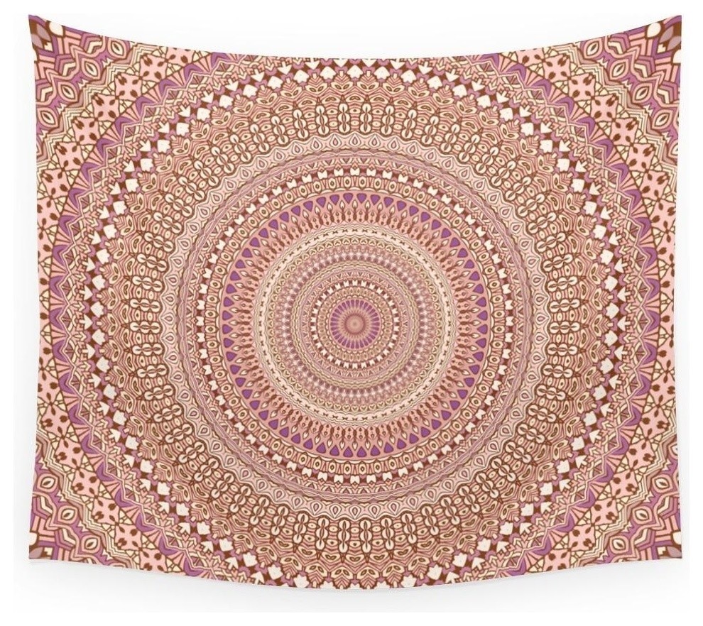 Society6 Mandala 146 Wall Tapestry, Small, 51"x60"