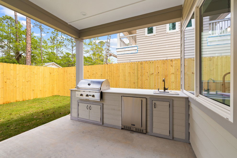 Out Door Grill Station