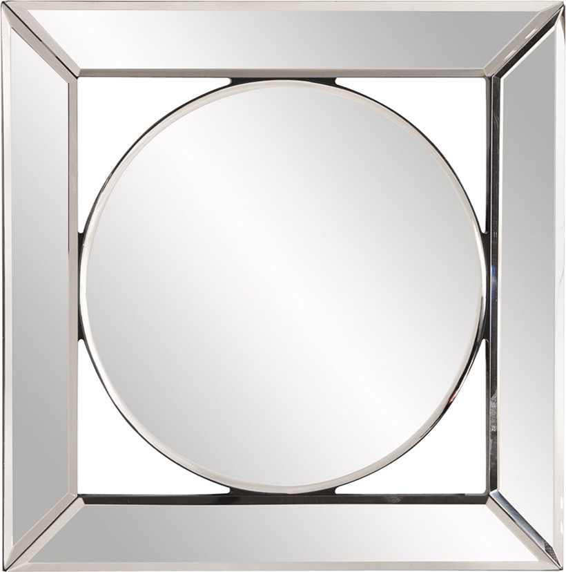 Lula Square Mirror - Mirrored