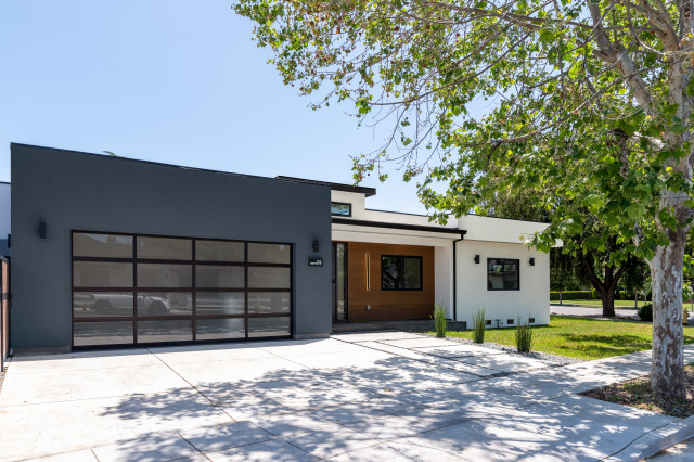 Front elevation trendy-hus-og-facade