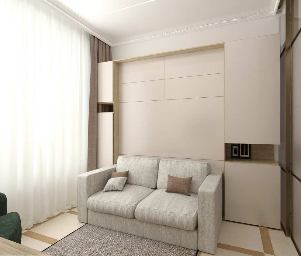 Квартира, 46 кв., ЖК "Сердце Столицы", для мамы и дочки, 2020 г.