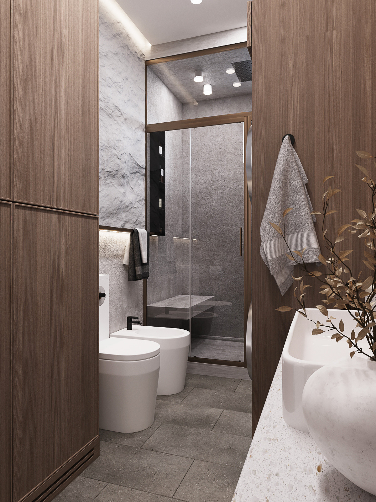 Частный дом в стиле джапанди