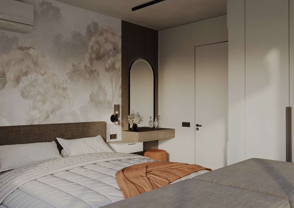 Квартира для семейной пары с ребенком в ЖК Полюса. 57,3 кв.м.