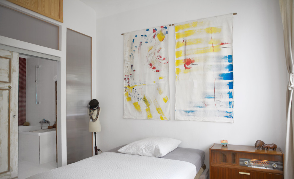 Eklektisches Schlafzimmer in Berlin