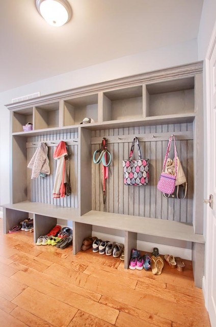 Sinking Spring Pa Transitional Gray Mudroom Transitional