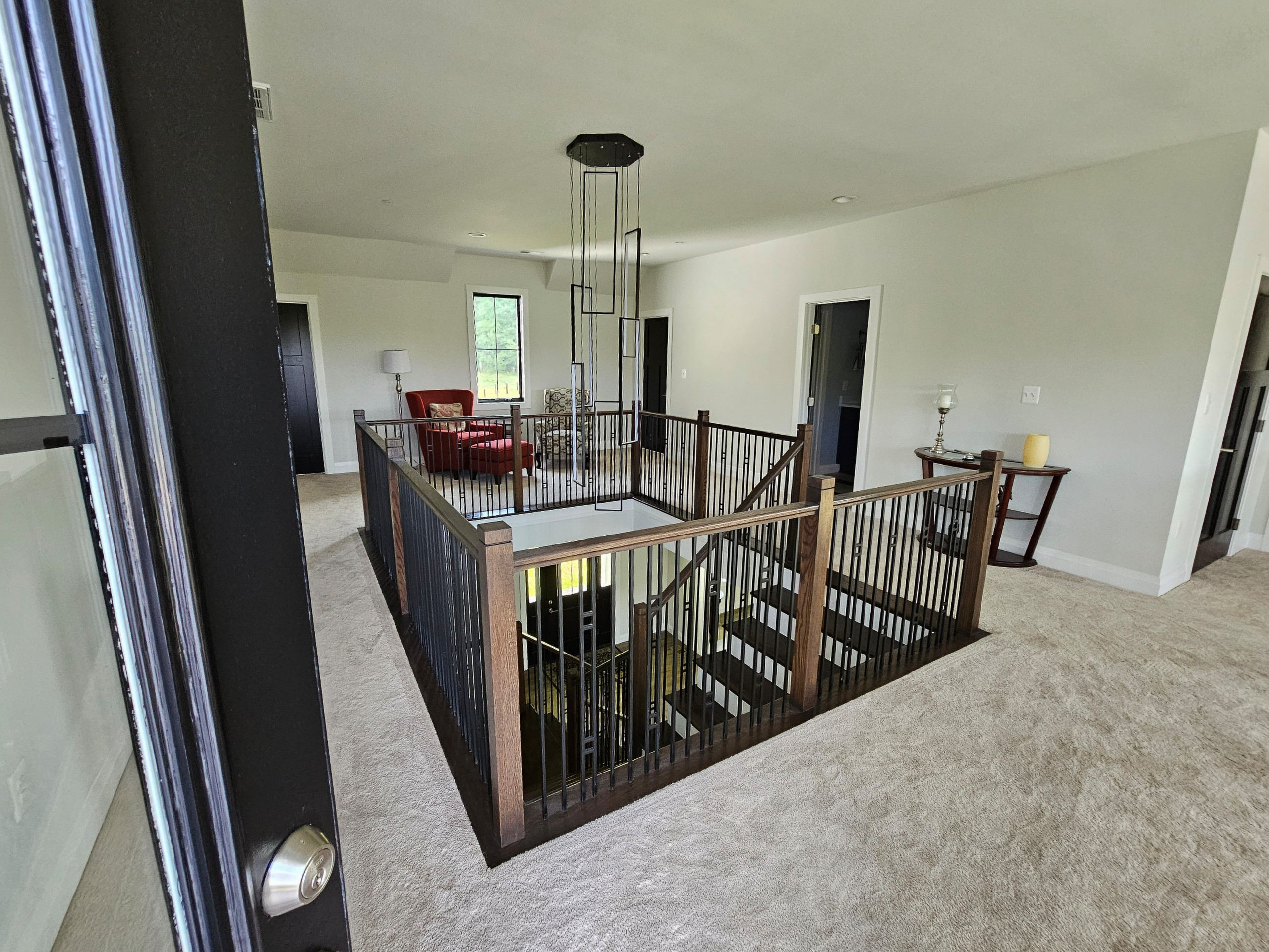 109_Impressive Floating Staircase in Countryside Retreat, Upper Marlboro, MD