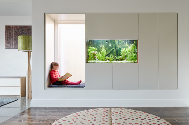 Thornbury House contemporary-vardagsrum