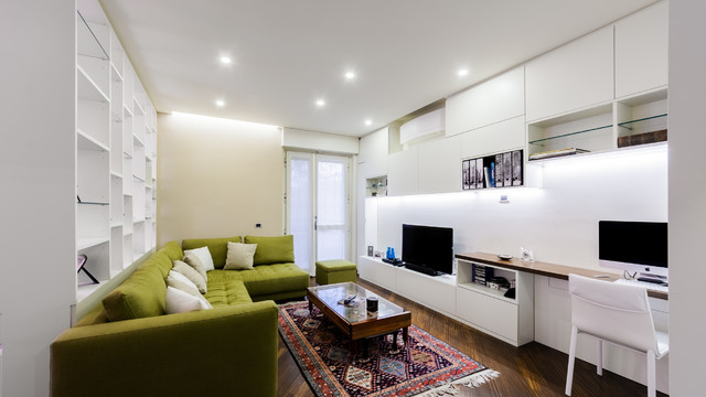 UN SOGGIORNO NUOVO contemporary-living-room