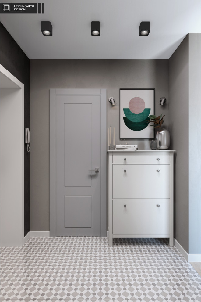 Дизайн проект в ЖК "Минск Мир" г. Минск - 44 м2