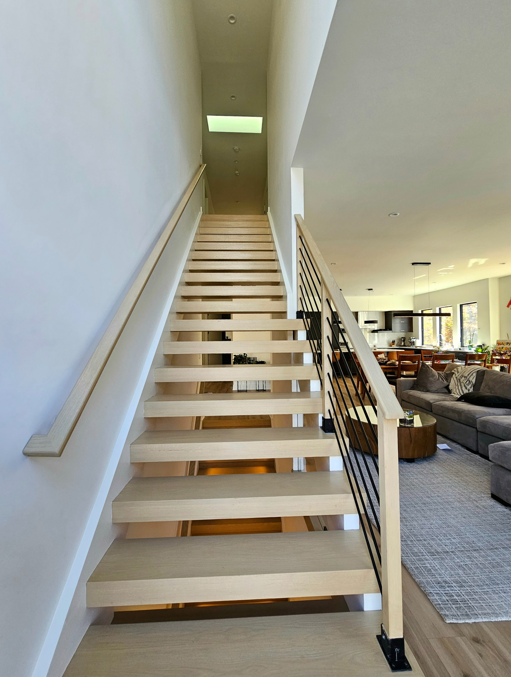 111_Open-Rise Stair with a Stunning Pool View, Great Falls, VA 22066