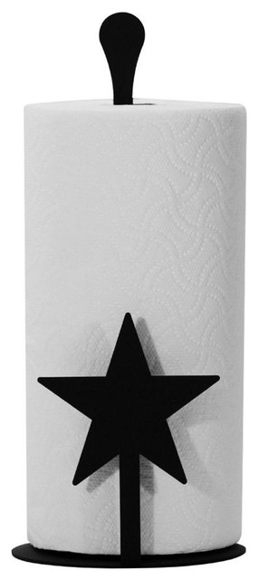 Rooster Paper Towel Stand, Star
